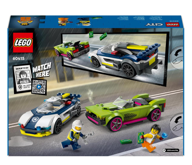 LEGO City 60415 Pościg radiowozu za muscle carem - 1202617 - zdjęcie 6